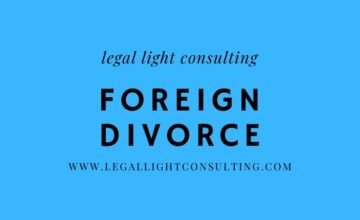 Foreign Divorce by legal light consulting