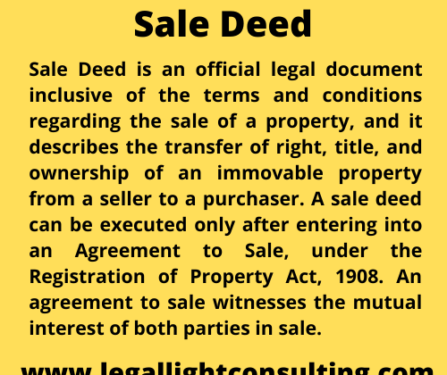canada.legallightconsulting.com sale deed registration