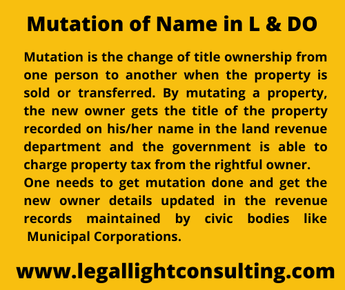 Mutation of Name in L & DO canada.legallightconsulting.com